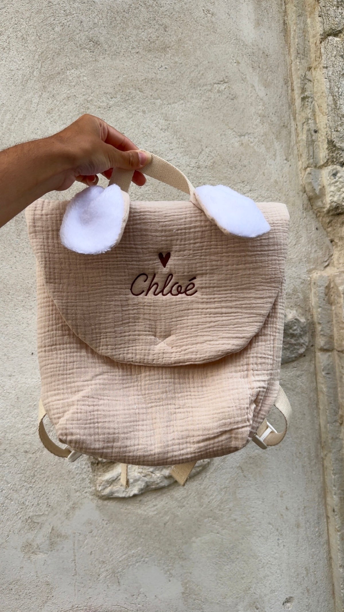 Sac à dos lapin - Rentrée
