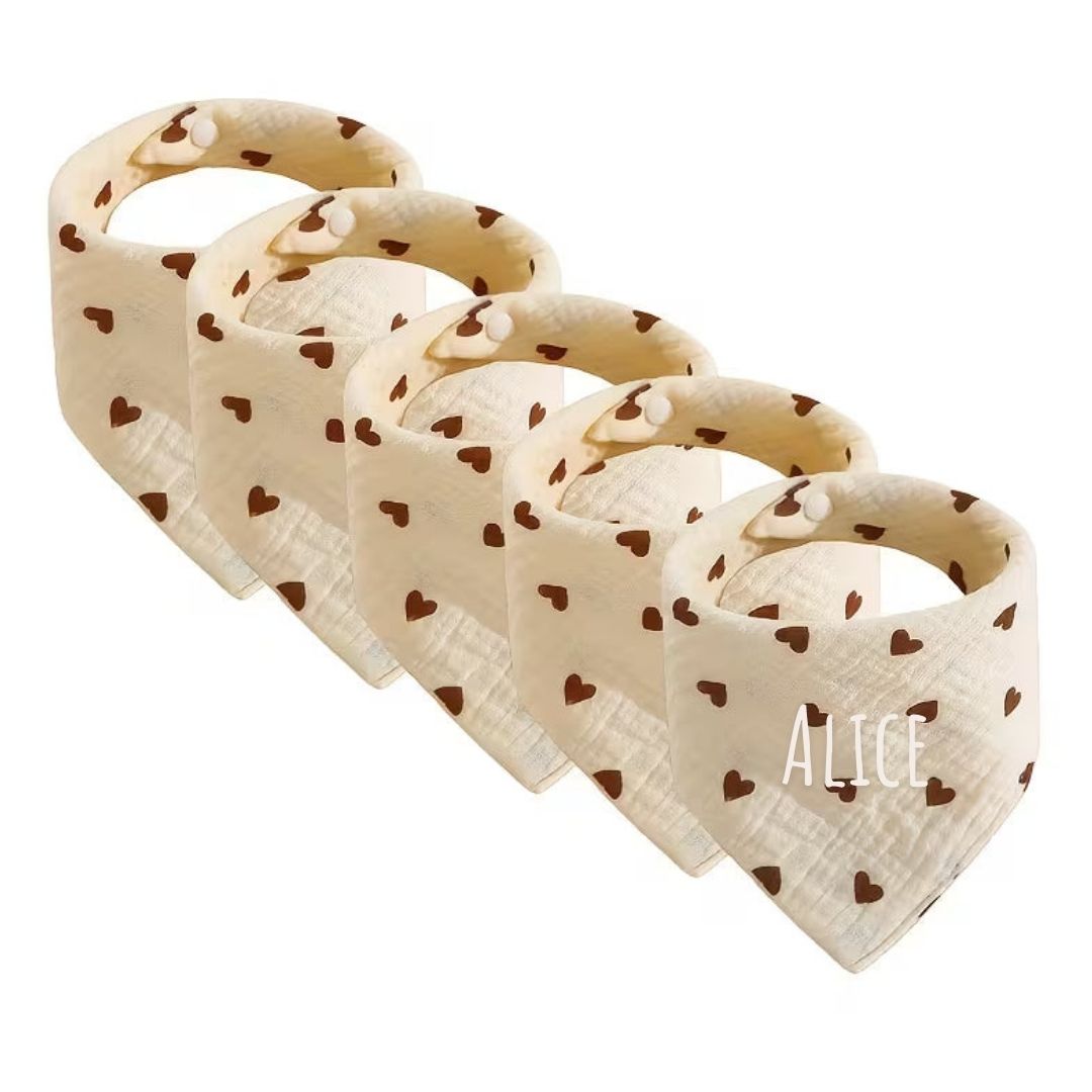 Bavoirs - Petit coeur