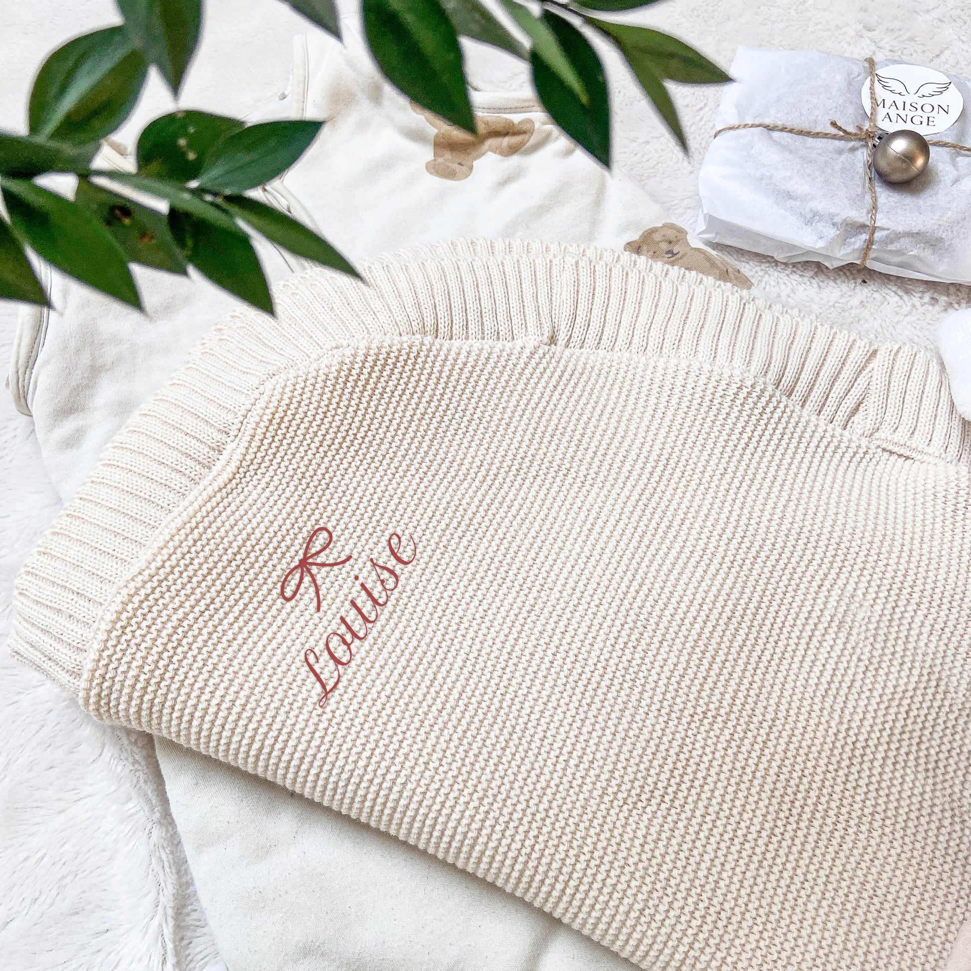 Couverture Bébé – Édition Noël