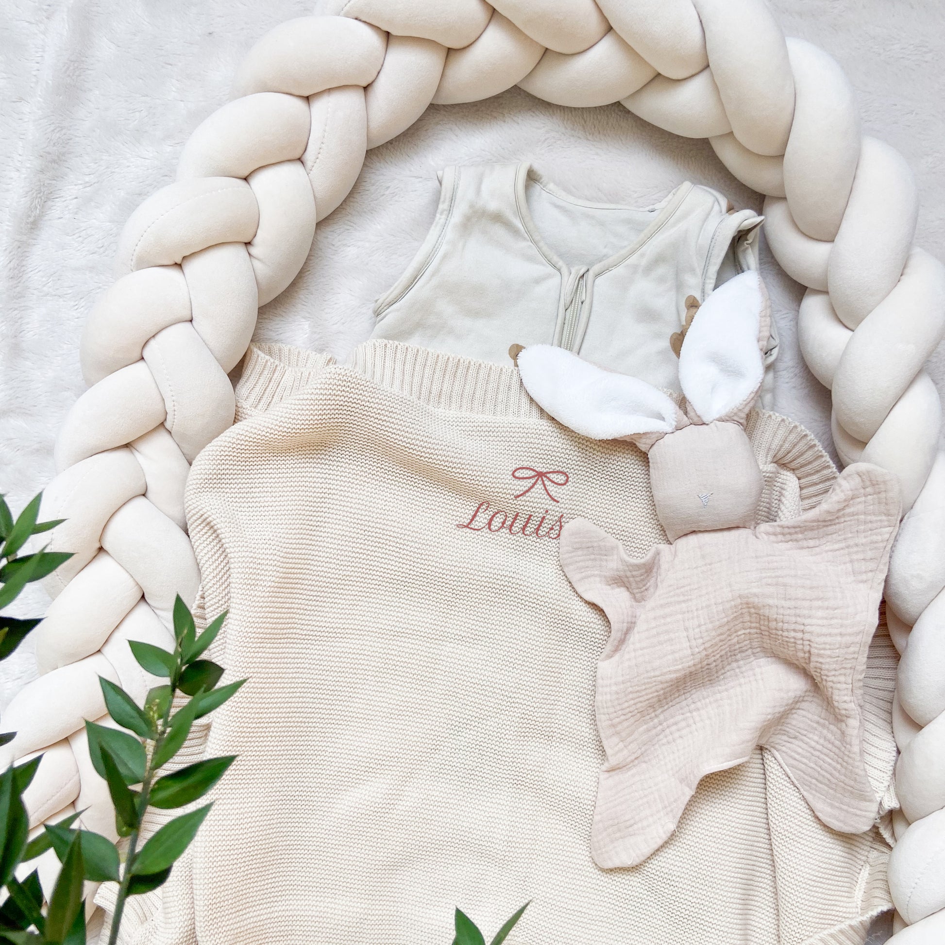 Couverture Bébé – Édition Noël