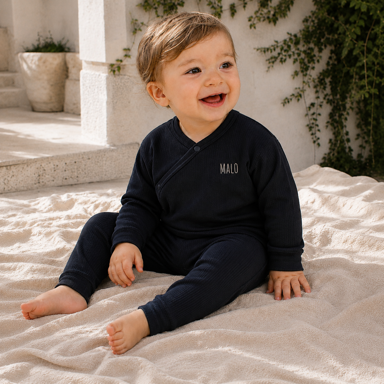 Body et pantalon de naissance - Confort d'automne