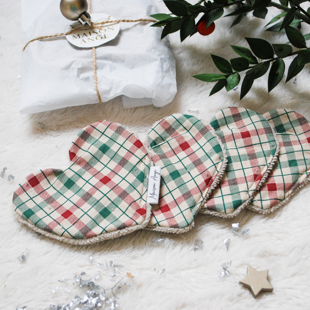 Cotons réutilisables - Cœur