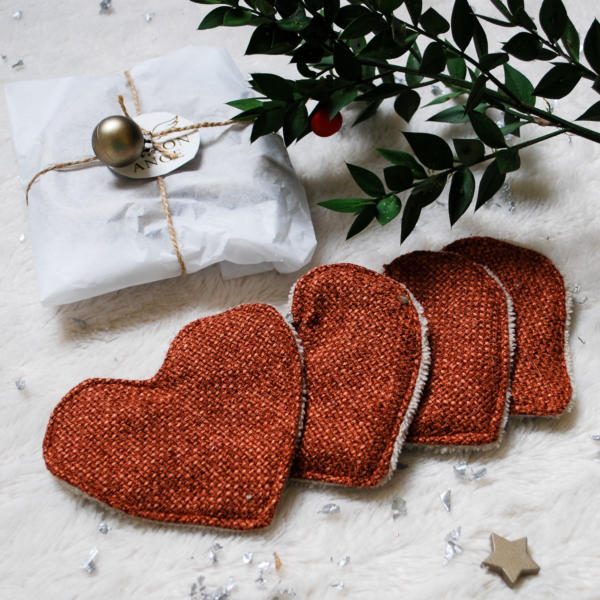 Cotons réutilisables - Cœur