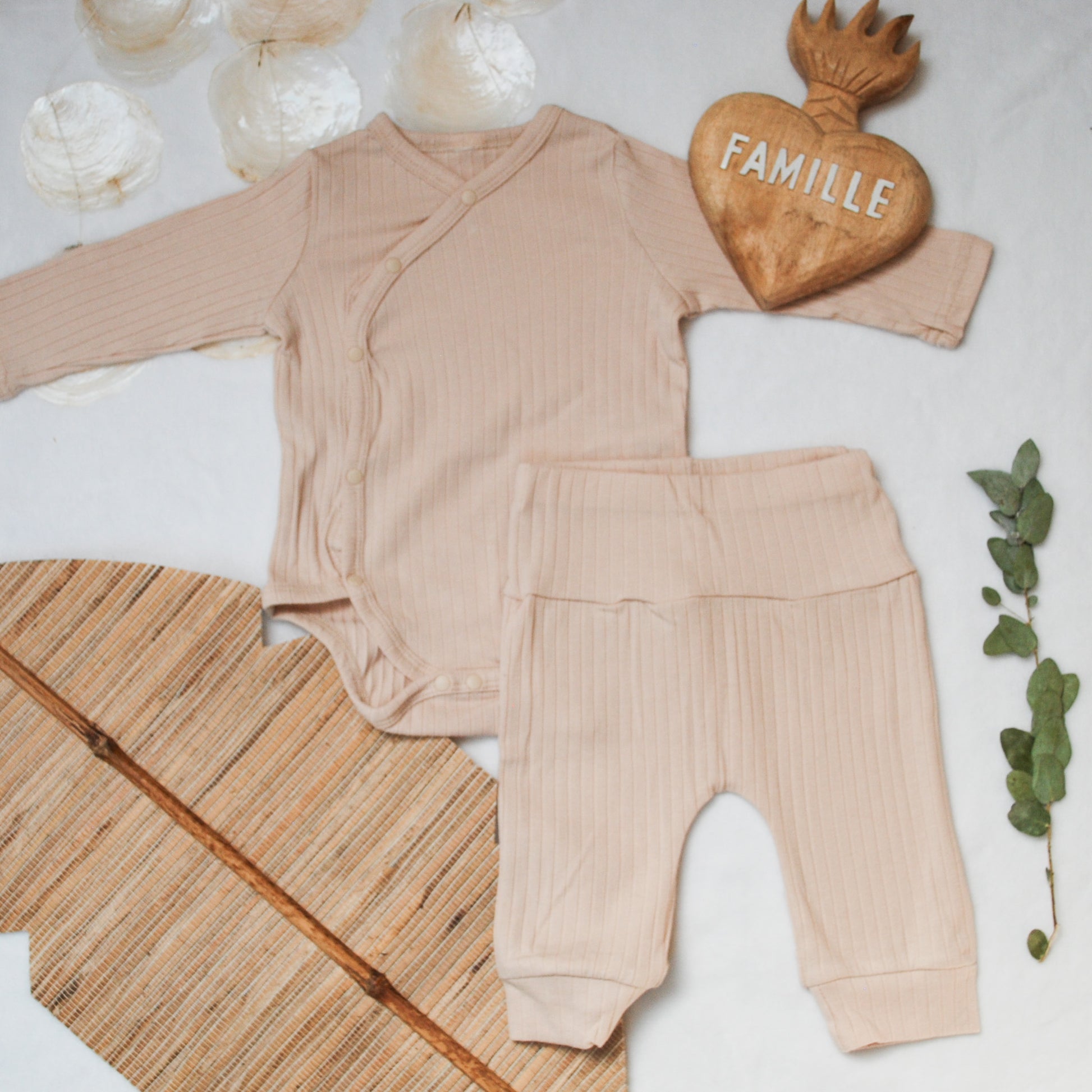 Body et pantalon de naissance - Confort d'automne