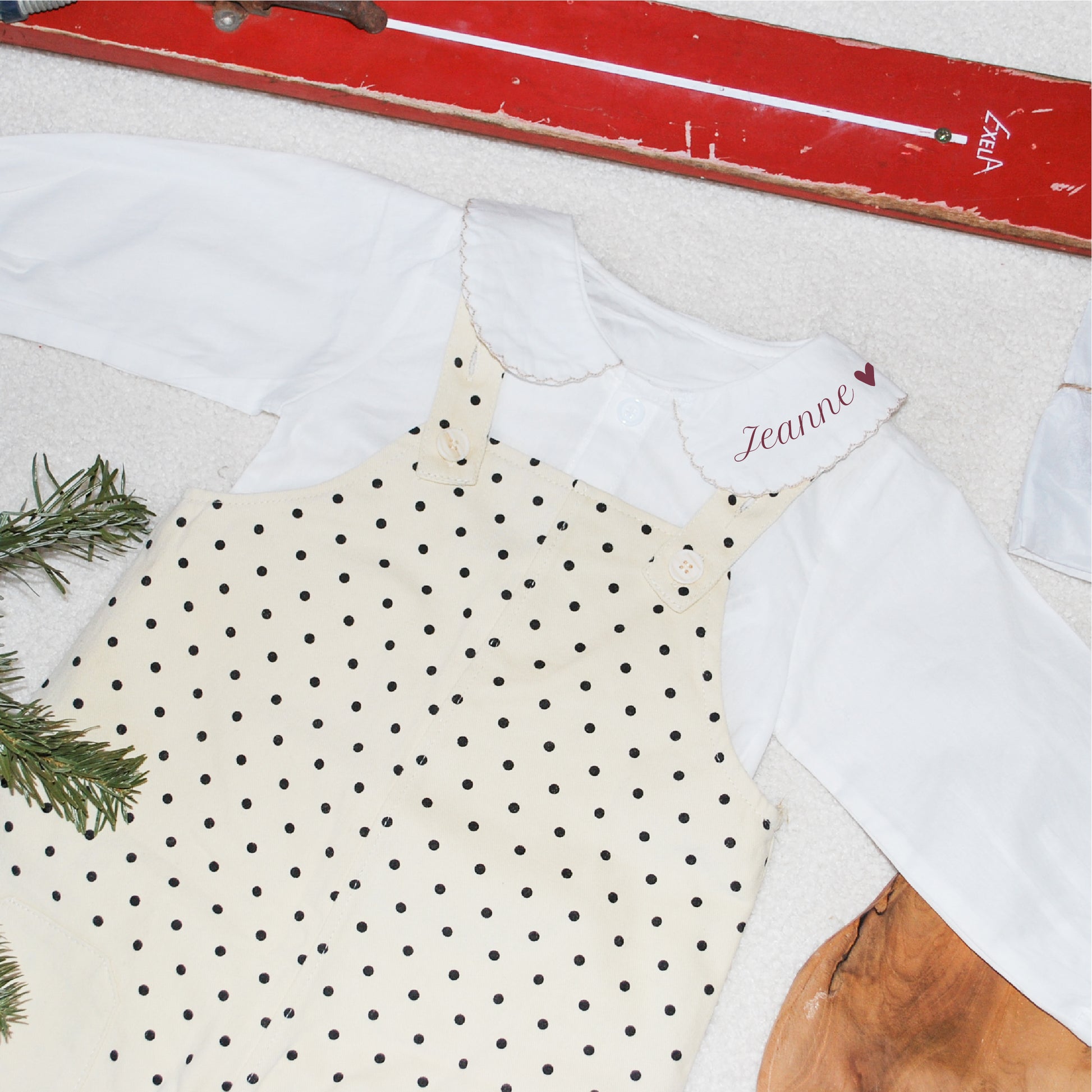 Barboteuse - Col claudine