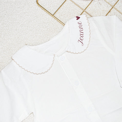 Barboteuse - Col claudine